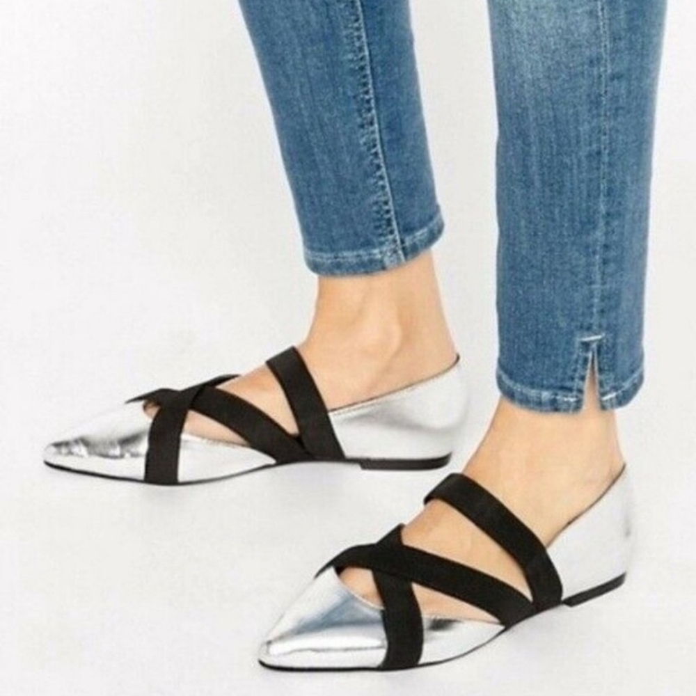 Asos pointed flats